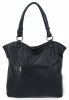 Uniwersalne Torebki Damskie XL firmy Hernan Shopper Bag Czarna